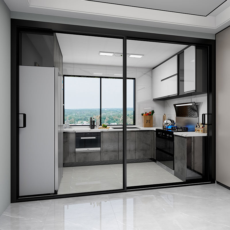 Por que uma porta deslizante de moldura estreita é a escolha perfeita para casas modernas e espaços comerciais